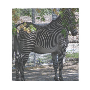 Zebra Love Notepad