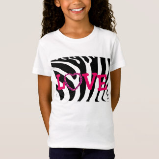 Zebra LOVE t-top T-Shirt