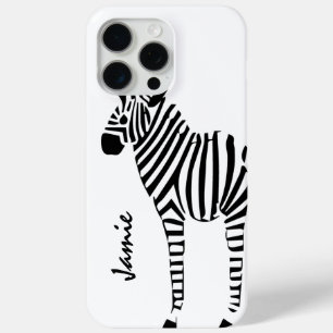 Zebra Lovers Gifts iPhone 15 Pro Max Case
