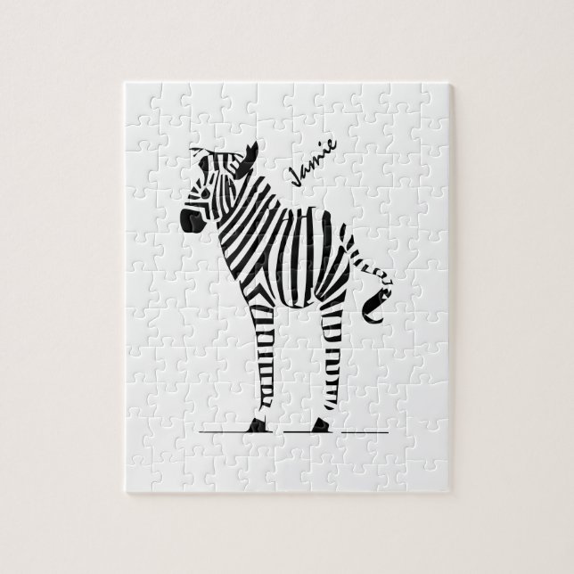 Zebra Lovers Gifts Jigsaw Puzzle (Vertical)