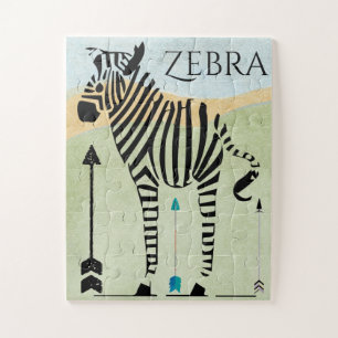 Zebra Lovers Gifts Jigsaw Puzzle