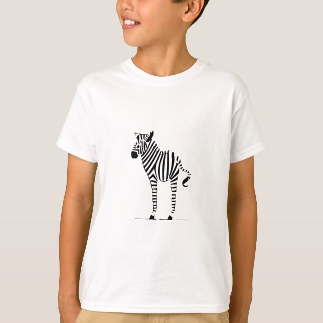 Zebra Lovers Gifts T-Shirt (Front)