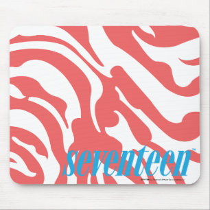 Zebra LtPink Mouse Pad