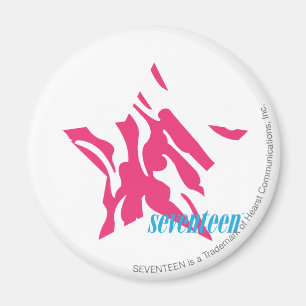 Zebra Magenta 4 Magnet