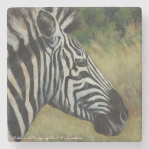 Zebra Marble Coaster