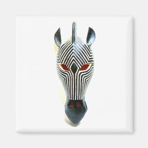zebra mask magnet