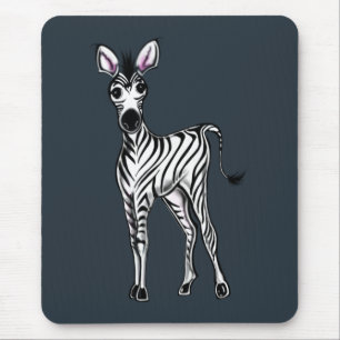 Zebra mouse pad