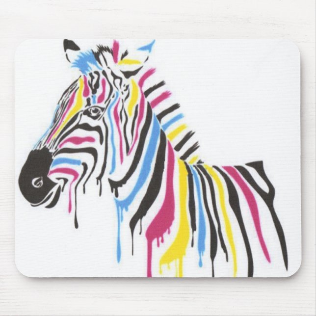 zebra mouse pad (Front)