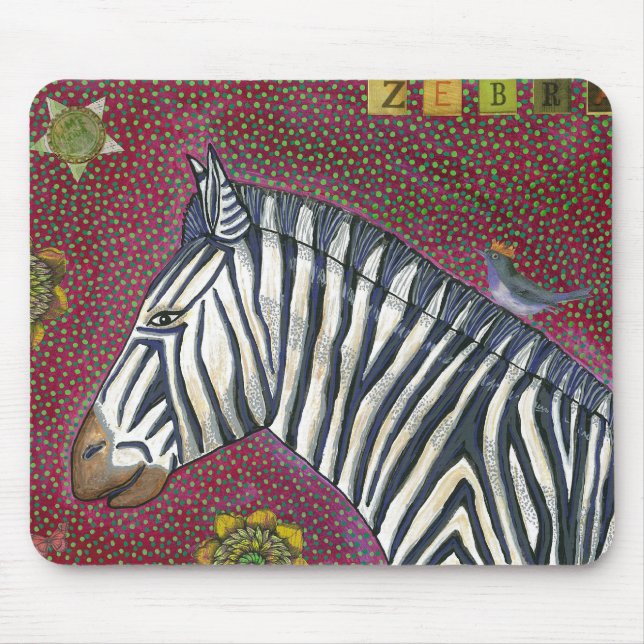 Zebra Mousepad (Front)