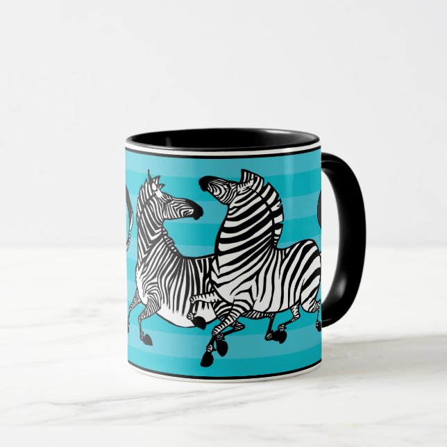 Zebra Mug 1 (Front Right)