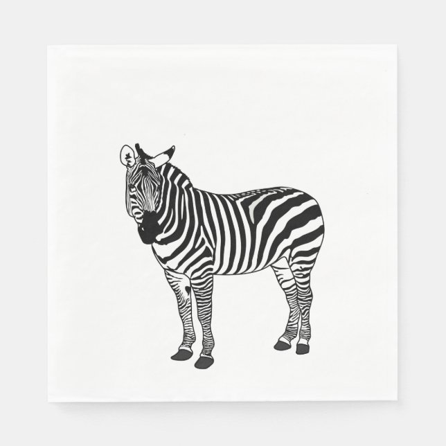 ZEBRA NAPKIN (Front)