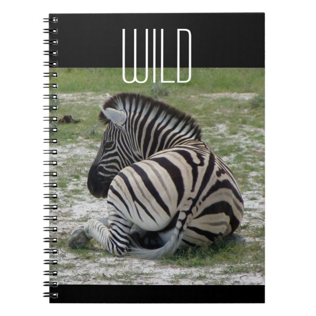 Zebra Notebook (Front)