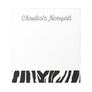 Zebra Notepad