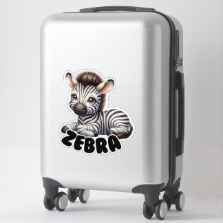 ZEBRA - NURSERY STICKER