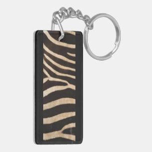 Zebra on a keychain