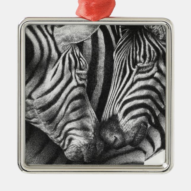 Zebra Ornament (Front)