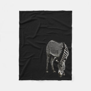 Zebra P4435 Fleece Blanket