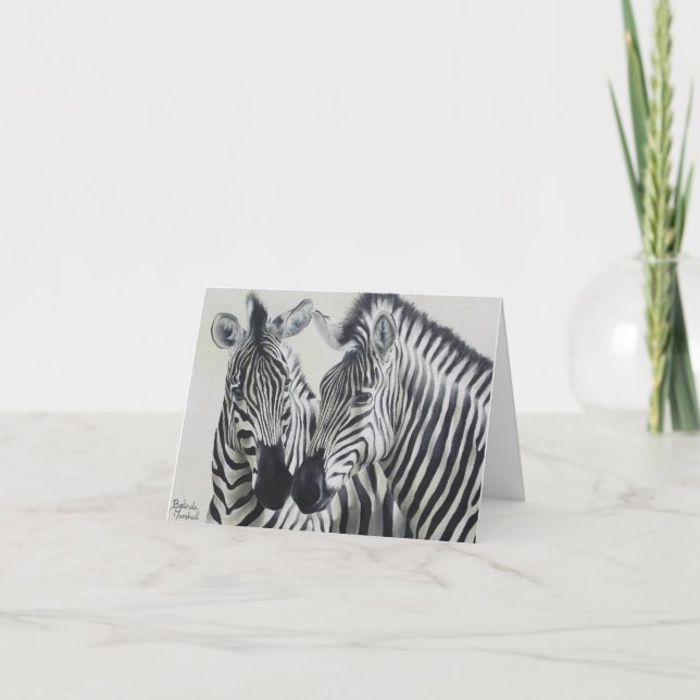 Zebra Pair Notecard (Front)