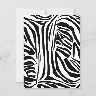 Zebra pattern announcement