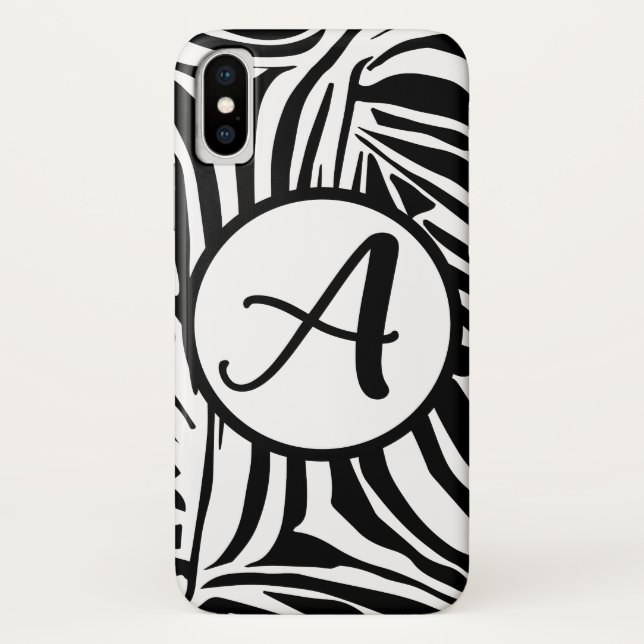 Zebra Pattern Case-Mate iPhone Case (Back)