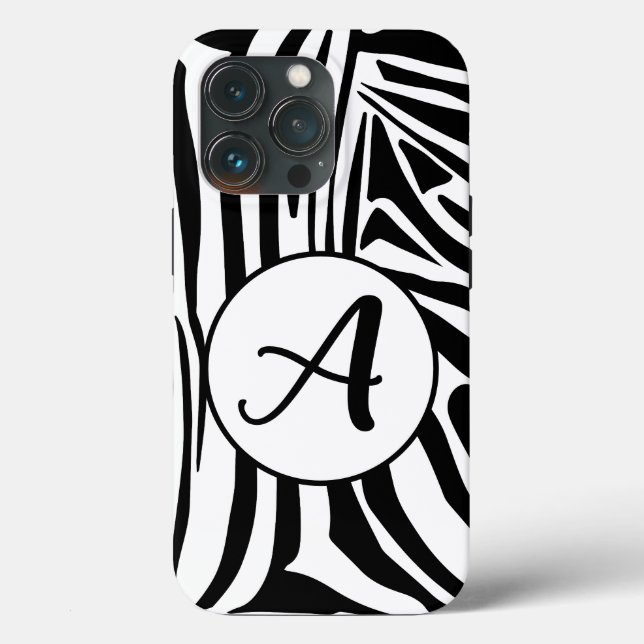 Zebra Pattern Case-Mate iPhone Case (Back)