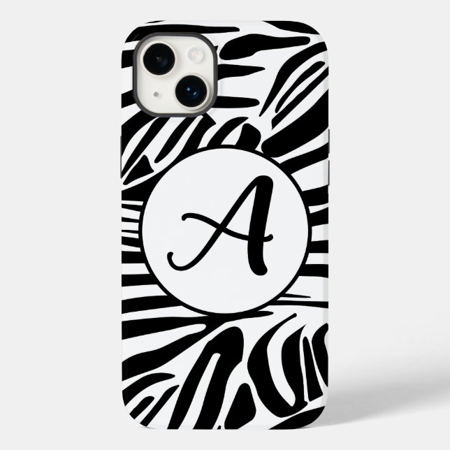 Zebra Pattern Case-Mate iPhone Case (Back)