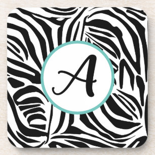 Zebra Pattern Coaster