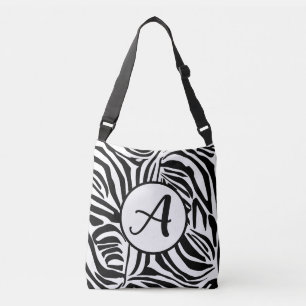 Zebra Pattern Crossbody Bag