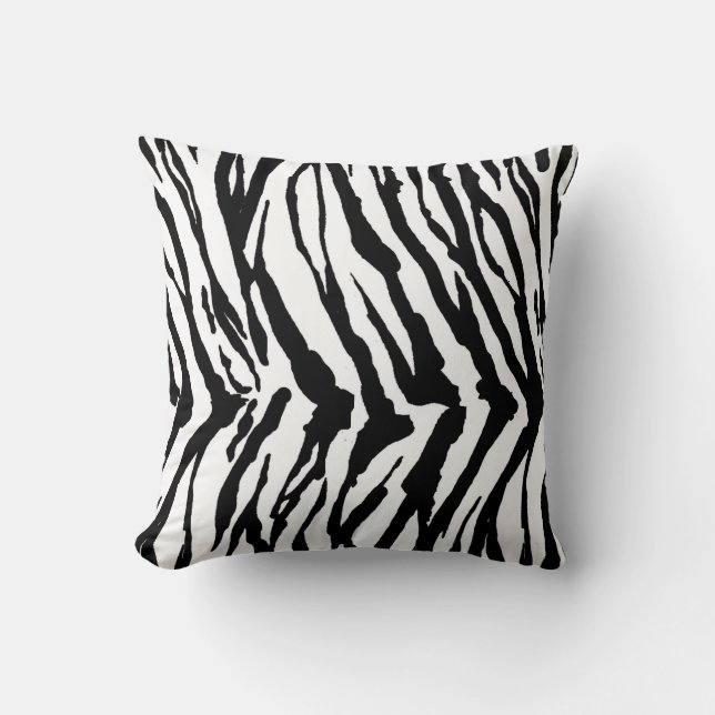 Zebra pattern cushion (Front)