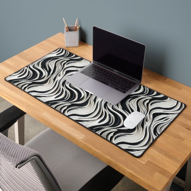 Zebra Pattern Desk Mat (Office 2)