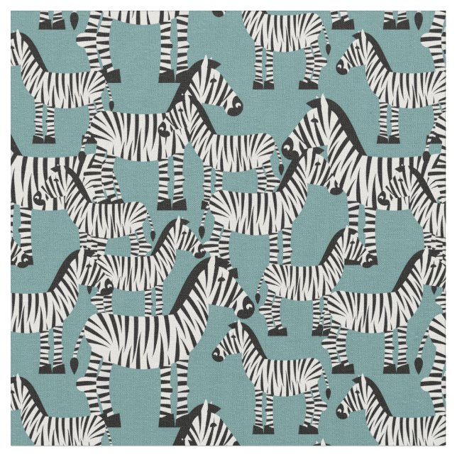 Zebra Pattern Fabric (Close Up)