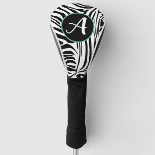 Zebra Pattern Golf Head Cover