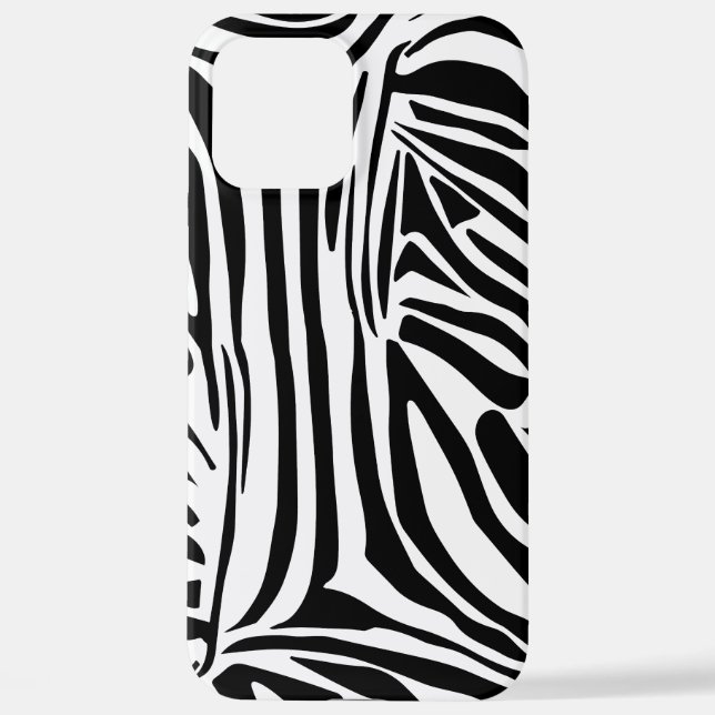 Zebra pattern iPhone case (Back)