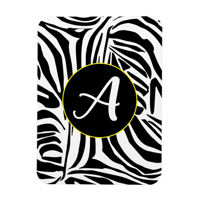 Zebra Pattern Magnet (Vertical)