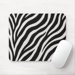 Zebra Pattern Mouse Pad Eye Catching Style Mat Pad