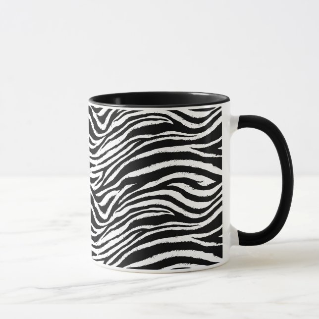 Zebra Pattern Mug (Right)