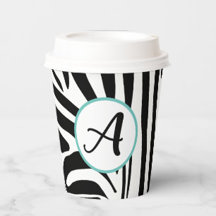 Zebra Pattern Paper Cups