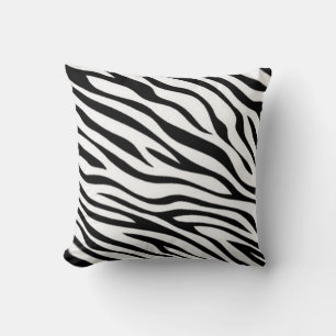 Zebra Pattern Pillow