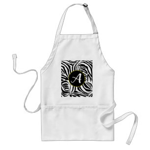 Zebra Pattern Standard Apron