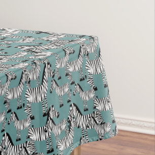 Zebra Pattern Tablecloth