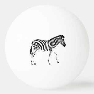 Zebra Ping Pong Ball