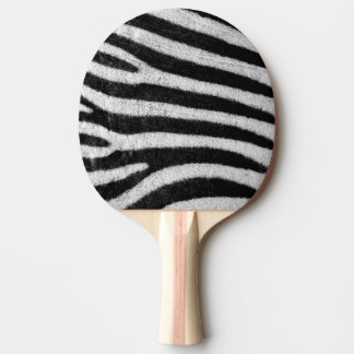 Zebra ping pong paddle