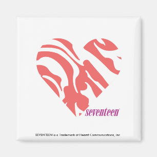 Zebra Pink 2 Magnet