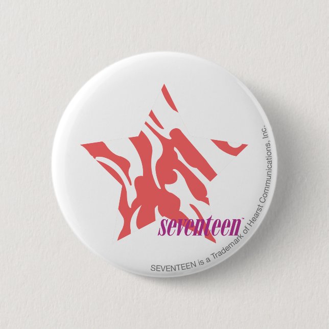 Zebra Pink 3 6 Cm Round Badge (Front)