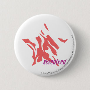 Zebra Pink 3 6 Cm Round Badge