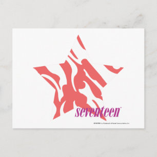 Zebra Pink 3 Postcard