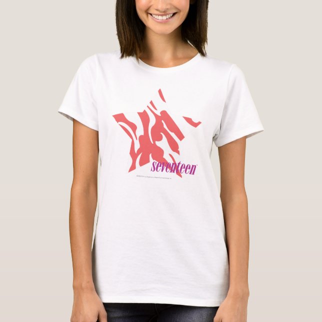 Zebra Pink 3 T-Shirt (Front)