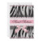 Zebra Pink Bow Pink Zebra Sweet 16 Birthday