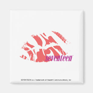 Zebra Pink Magnet