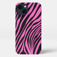 Zebra Pink Skin Modern Girly Animal Print Wild
